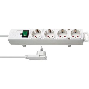 Listwa zasilająca Brennenstuhl Comfort-Line 4 gniazda 2 m biała (1153120100)