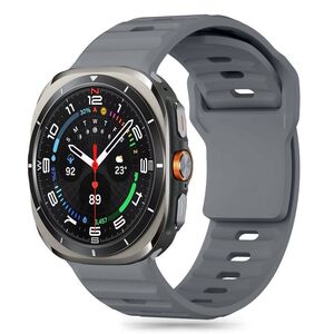 Strap for SAMSUNG GALAXY WATCH ULTRA (47MM) Tech-Protect Silicone Crayon gray 5906302376469