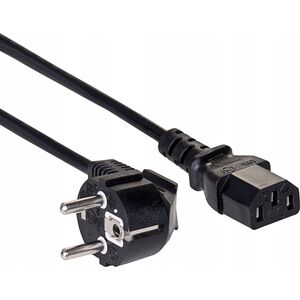 Kabel zasilający Akyga Kabel zasilający Akyga AK-PC-08C CU CEE 7/7 / IEC C13 10m