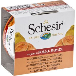 Schesir Schesir Kurczak i papaja - 150g