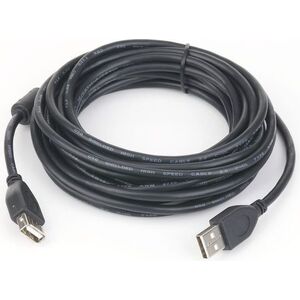 Kabel USB Gembird USB-A - USB-A 3 m Czarny (CCFUSB2AMAF10)