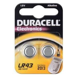 Duracell Bateria Electronics LR43 73mAh 2 szt.