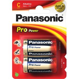 Panasonic Bateria Pro Power C / R14 2 szt.
