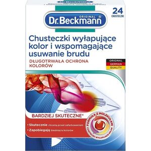 Dr. Beckmann DR. BECKMANN Chusteczki wyłapujące kolor i brud 24 szt.