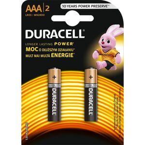 Duracell Bateria Basic AAA / R03 2 szt.