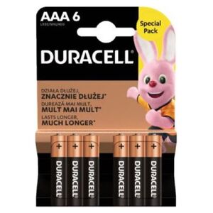 Duracell Bateria AAA / R03 6 szt.