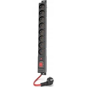 Listwa zasilająca Acar Urządz. zas.-zabezpiecz. acar R8 POWER 16A, czarny 5m W2452