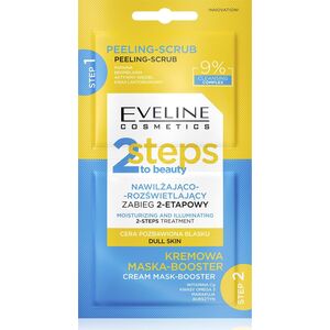 Eveline EVELINE 2 STEPS TO BEAUTY Zabieg naw.-rozśw. 2x4ml