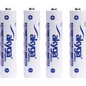 Akyga Bateria alkaliczna Akyga AKY2057 AAA LR03 Zn-MnO2, 1.5V/1300mAh 4szt/folia