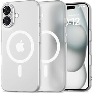 Tech-Protect TECH-PROTECT MAGSLIM MAGSAFE IPHONE 16 MATTE/WHITE
