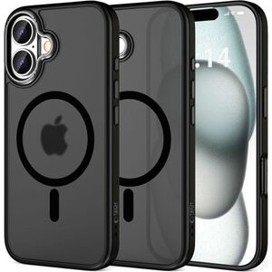 Tech-Protect TECH-PROTECT MAGEDGE MAGSAFE IPHONE 16 MATTE BLACK/GUNMETAL