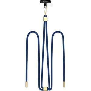 Tech-Protect TECH-PROTECT C2S ROPE CROSSBODY STRAP NAVY BLUE/GOLD