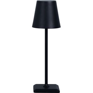 Lampa stołowa Techly Bezprzewodowa lampka LED stołowa dotykowa czarna