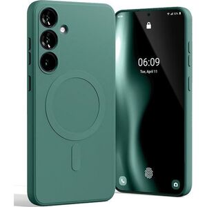 Mercury Mercury MagSafe Semi-Silicone Sam S24+ S926 zielony /green