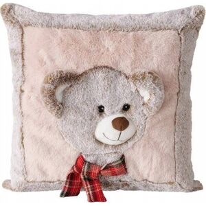 Boltze Home Poduszka z motywem pluszaka LEON, 35 x 35 cm