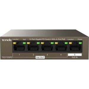 Switch Tenda Switch niezarządzalny Tenda TEG1105PD 5-port 1GbE PoE