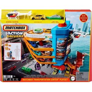 Mattel MB CENTRUM TRANSPORTOWE 3POJAZDY HXL47 PUD2