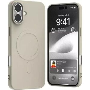 Mercury Mercury MagSafe Semi-Silicone iPhone 16 Plus 6,7" kamienny/stone