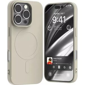 Mercury Mercury MagSafe Semi-Silicone iPhone 16 Pro 6,3" kamienny/stone