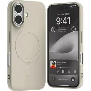Mercury Mercury MagSafe Semi-Silicone iPhone 16 6,1" kamienny/stone