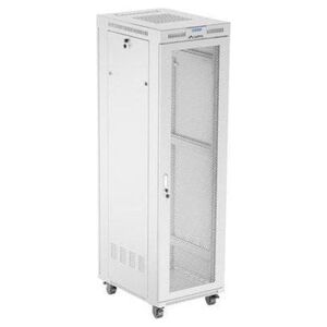 Szafa Lanberg Szafa instalacyjna Rack stojąca 19" 42U 600x800 szara drzwi perforowane LCD Lanberg (flat pack)