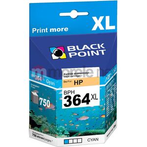 Tusz Black Point tusz BPH364XLC / CB323EE nr 364XL (cyan) 428487 5907625613637