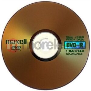 Maxell DVD-R 4.7 GB 16x 25 sztuk (275520.30.CN) 435109 4902580502829