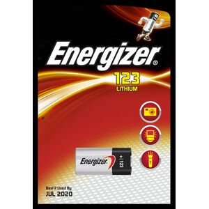 Energizer Bateria CR123 1 szt. 488807 7638900052008