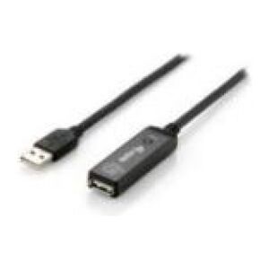 Kabel USB Equip USB-A - USB-A 5 m Czarny (133336) 574656 4015867111390