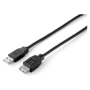 Kabel USB Equip USB-A - USB-A 5 m Czarny (128852) 627938 4015867164747