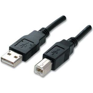 Kabel USB Delock USB-A - USB-B 1.8 m Czarny (93596) 650385 4040849935961