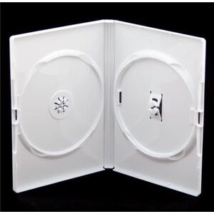 Amaray PUDEŁKO DVD 14MM 2 Biały SIDE-BY-SIDE 654896 5907595413770