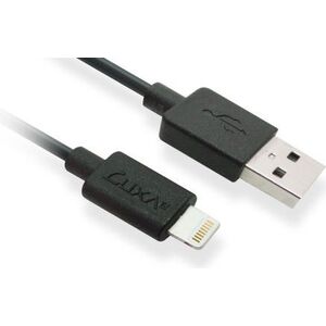 Kabel USB Luxa2 USB-A - Lightning 1 m Czarny (PO-APP-PCL1BK-00) 659547 4717964397522