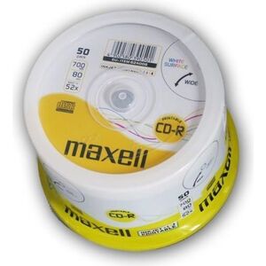 Maxell CD-R 700 MB 52x 50 sztuk (624006.40) 662221 4902580390501
