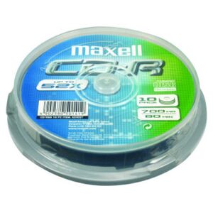 Maxell CD-R 700 MB 52x 10 sztuk (624027.00.CN) 693230 4902580501419