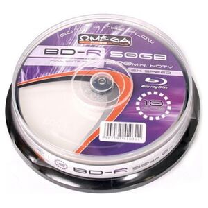 Omega BD-R 50 GB 6x 10 sztuk (41031) 693262 5907595410311