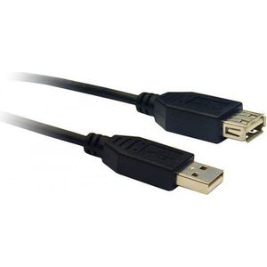 Kabel USB Libox USB-A - USB-A 1.8 m Czarny (LB0015) 702903 5901811400490