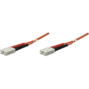 Intellinet Network Solutions Patchcord Światłowodowy, SC-SC duplex 2m 50/125 OM2 wielomodowy (470018) 850336 766623470018