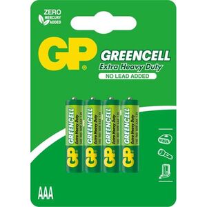 GP Bateria Greencell AAA / R03 4 szt. 853893 4891199000478