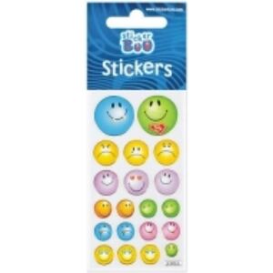 Starpak Naklejka 66x180 Emotikony silver 101526 877567 5000001015268