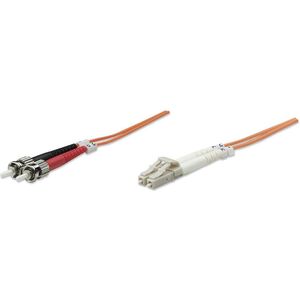 Intellinet Network Solutions Patchcord Światłowodowy, LC-ST duplex 1m 50/125 OM2 wielomodowy (470360) 850350 766623470360