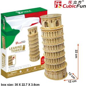 Cubicfun PUZZLE 3D Krzywa Wieża w Pizie - MC053H 791211 6944588210533