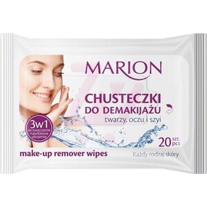 Marion Chusteczki do demakijażu twarzy, oczu i szyi do każdej skóry 20 szt. 898066 5902853010753