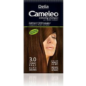 Delia Cosmetics Cameleo Szampon koloryzujący 3.0 ciemny brąz 889185 5906750890272
