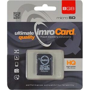 Karta Imro MicroSDHC 8 GB Class 4  (T_0004028) 923525 5902768015027
