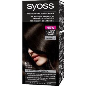 Syoss Farba do włosów Ciemny Brąz nr 3-1 888773 9000100632706
