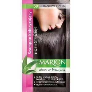Marion Szampon koloryzujący 4-8 myć nr 59 hebanowa czerń 40 ml 888924 5902853000594