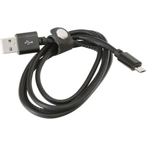 Kabel USB Platinet USB-A - microUSB 1 m Czarny (PUCL1B) 929663 5907595432924