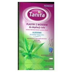 Tanita Plastry do depilacji aloesowe 1 op. 12szt. 893338 5903216493701
