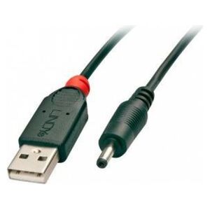 Kabel USB Lindy USB-A - DC 2.5 mm 1.5 m Czarny (70265) 1000522 4002888702652